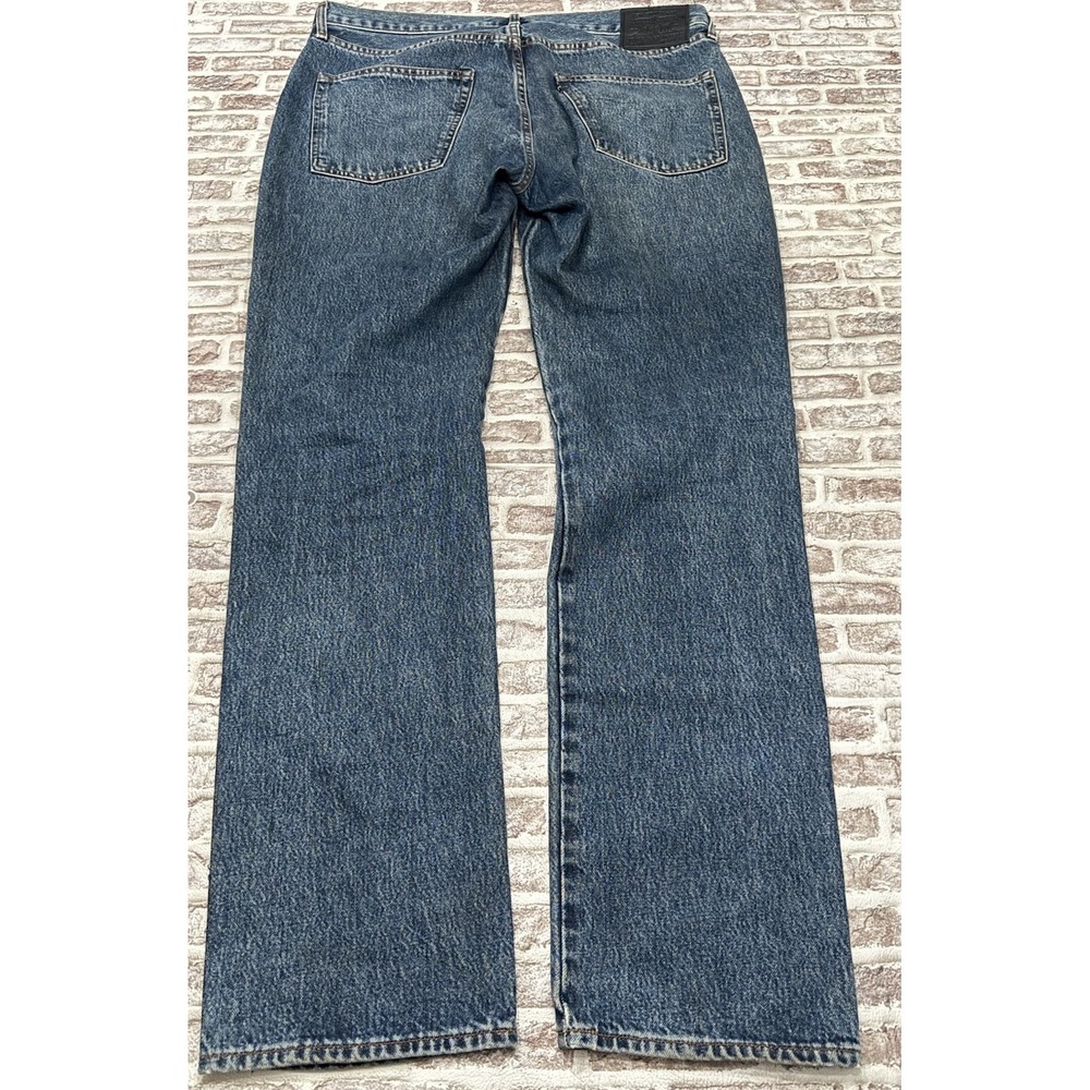 Levis‎ Jeans 511 Mens 36x32 Blue Slim Made and Crafted Big E Whiskers Premium - Picture 2 of 14